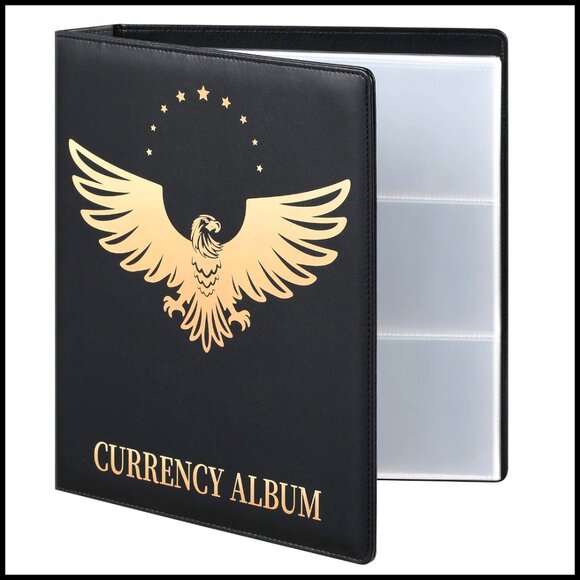 Other - Premium PU Banknote Collection Album Binder Currency Storage Book Supplies